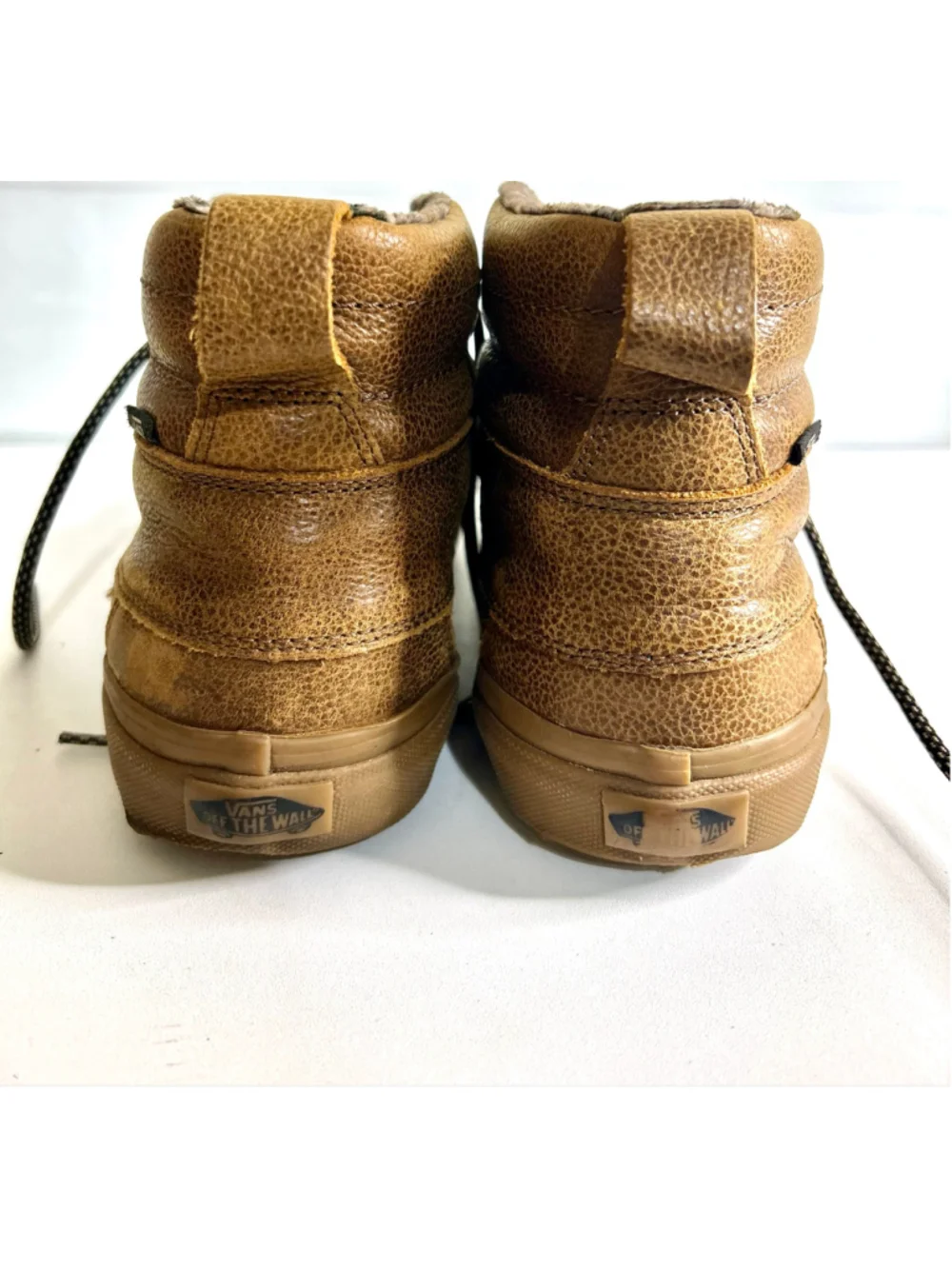 Vans SK8-Hi Del Pato Duck Leather Boots Sneakers men size 9/women 10.5